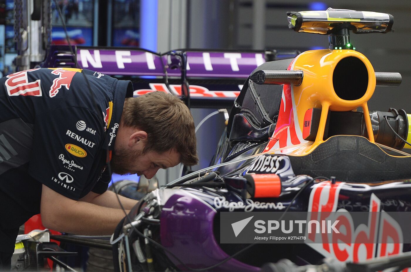 Preparations for Russian stage of Formula One World Championship