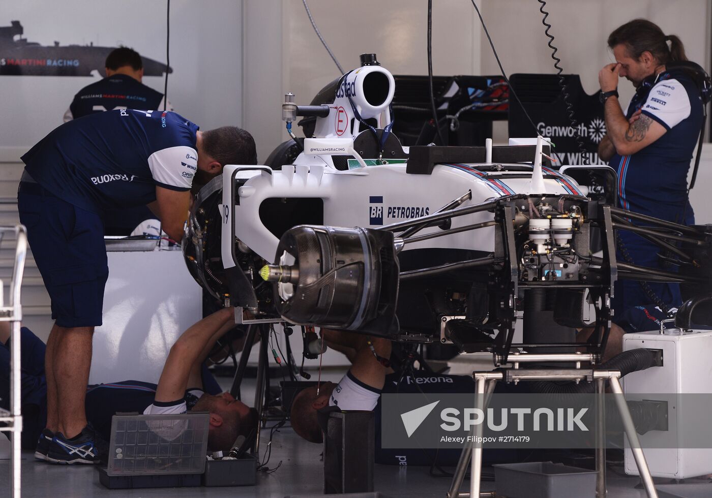 Preparations for Russian stage of Formula One World Championship