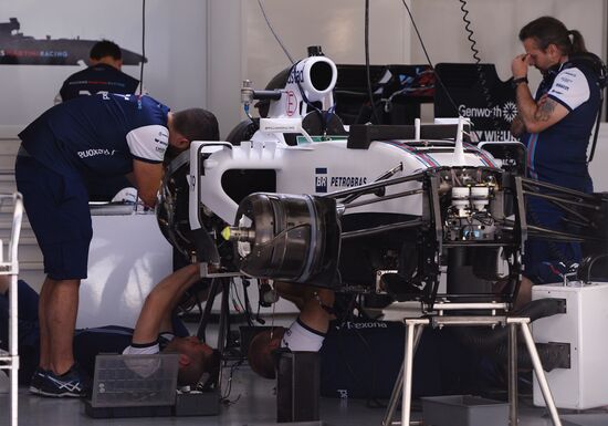 Preparations for Russian stage of Formula One World Championship