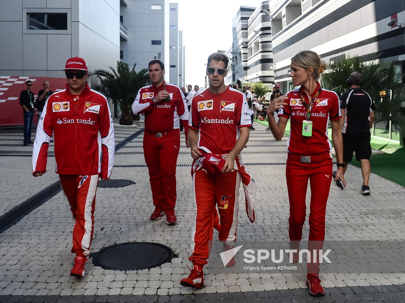 Preparations for Russian stage of Formula One World Championship