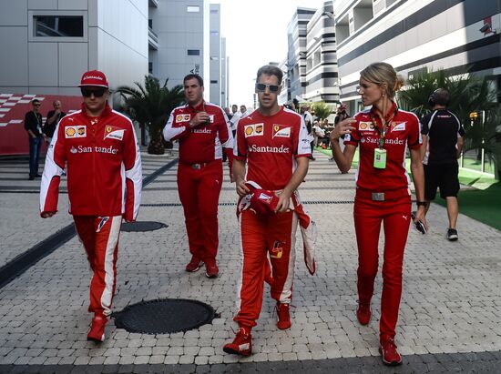 Preparations for Russian stage of Formula One World Championship