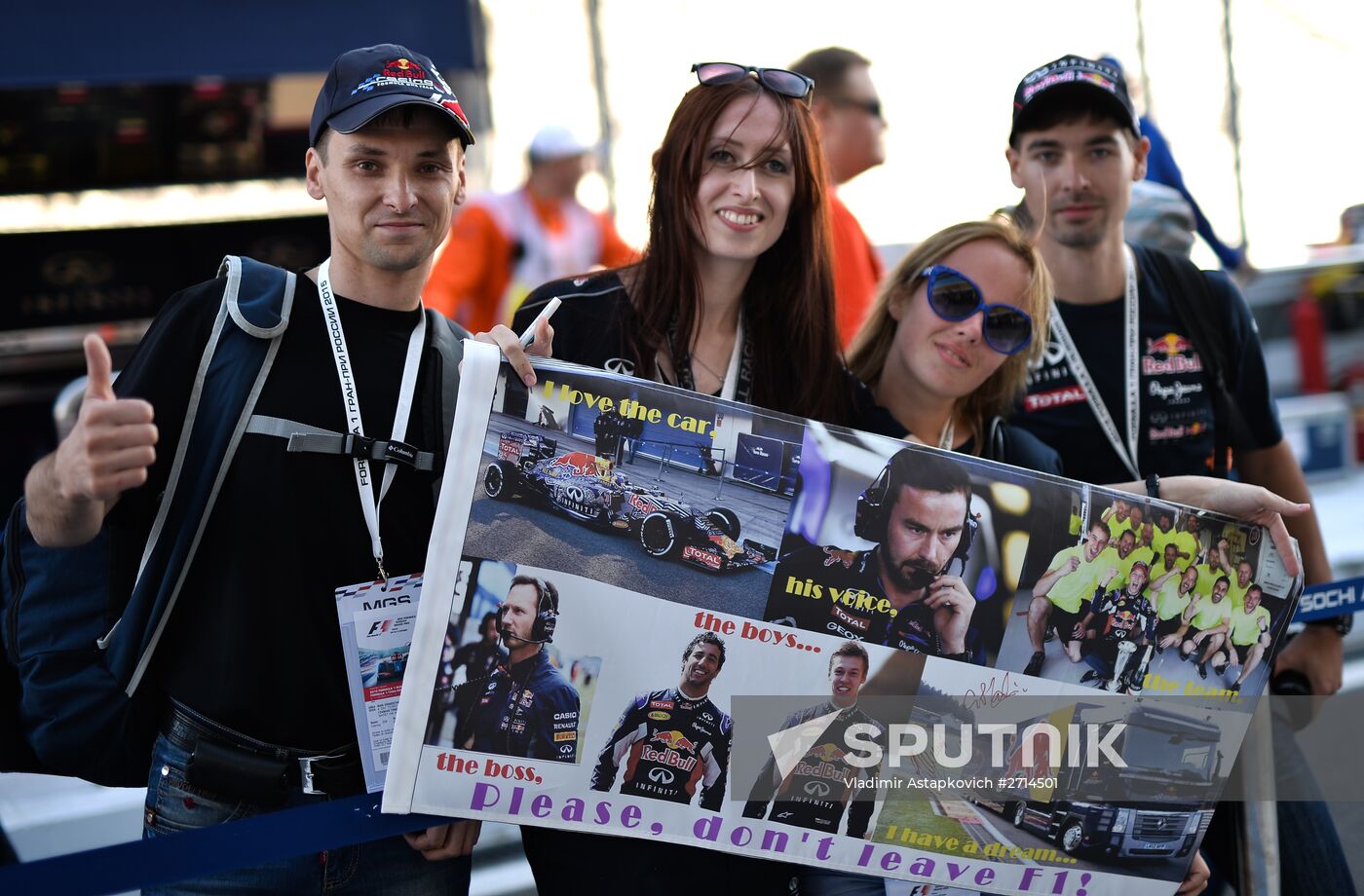Preparations for Russian stage of Formula One World Championship