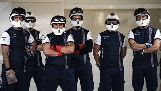 Preparations for Russian stage of Formula One World Championship