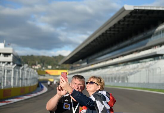 Preparations for Russian stage of Formula One World Championship