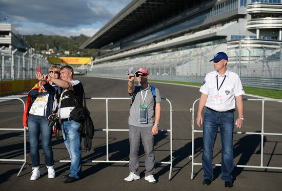 Preparations for Russian stage of Formula One World Championship