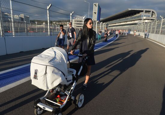 Preparations for Russian stage of Formula One World Championship