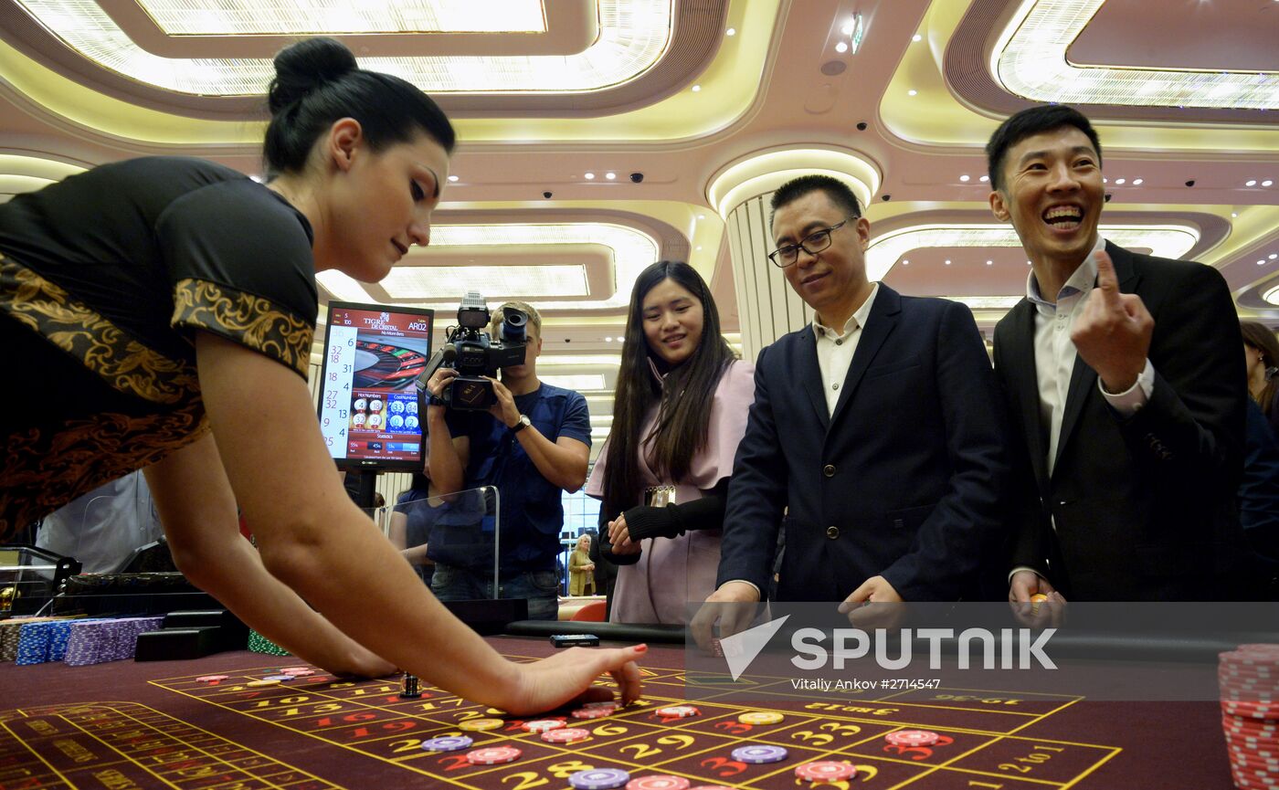 Opening first casino in Primorye gambling zone
