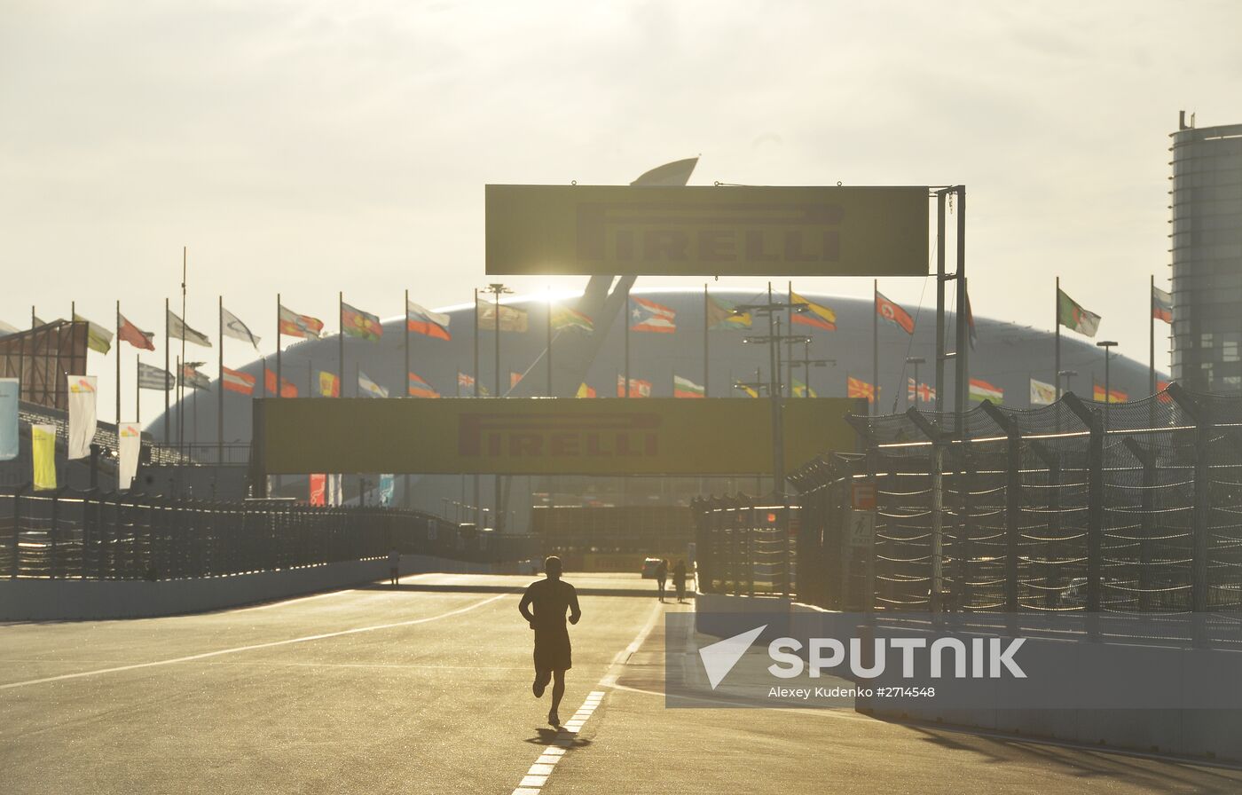 Preparations for Russian stage of Formula One World Championship