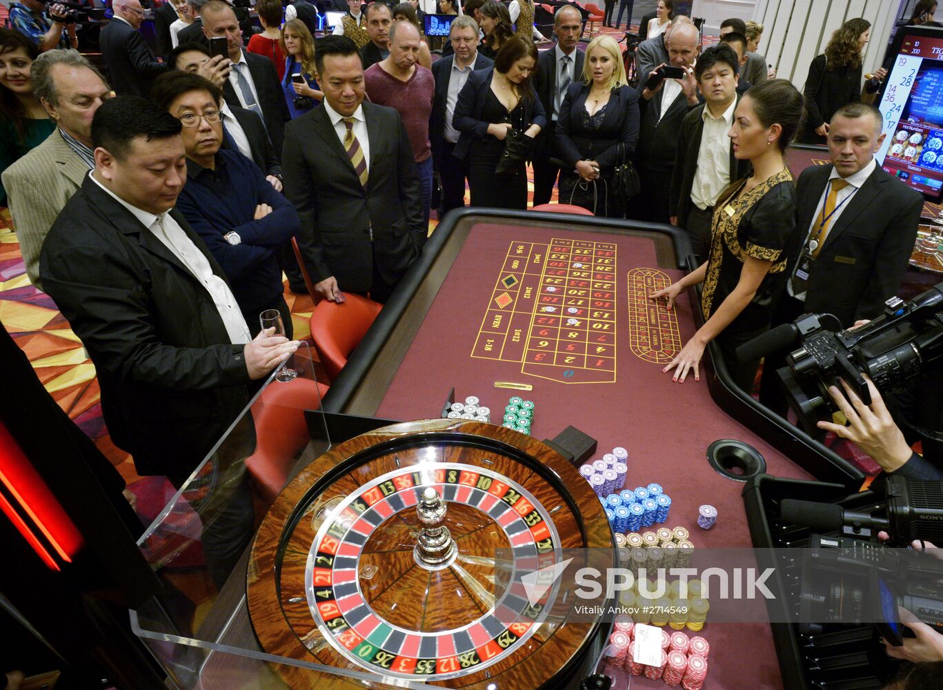 Opening first casino in Primorye gambling zone
