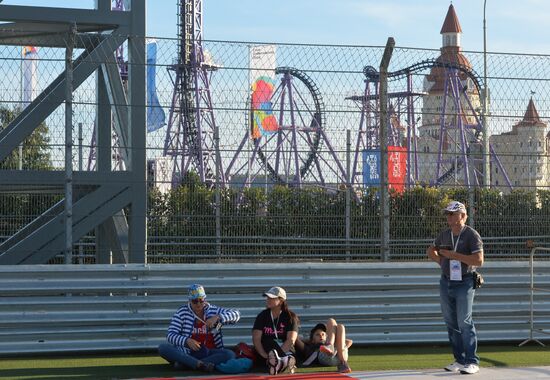 Preparations for Russian stage of Formula One World Championship