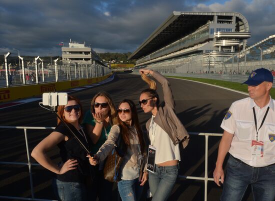Preparations for Russian stage of Formula One World Championship