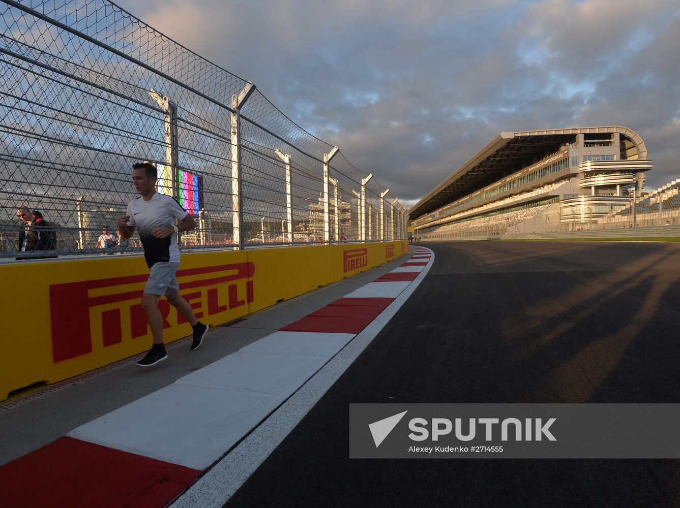 Preparations for Russian stage of Formula One World Championship