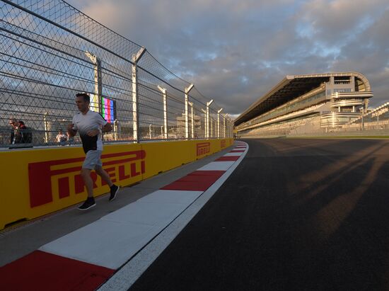Preparations for Russian stage of Formula One World Championship