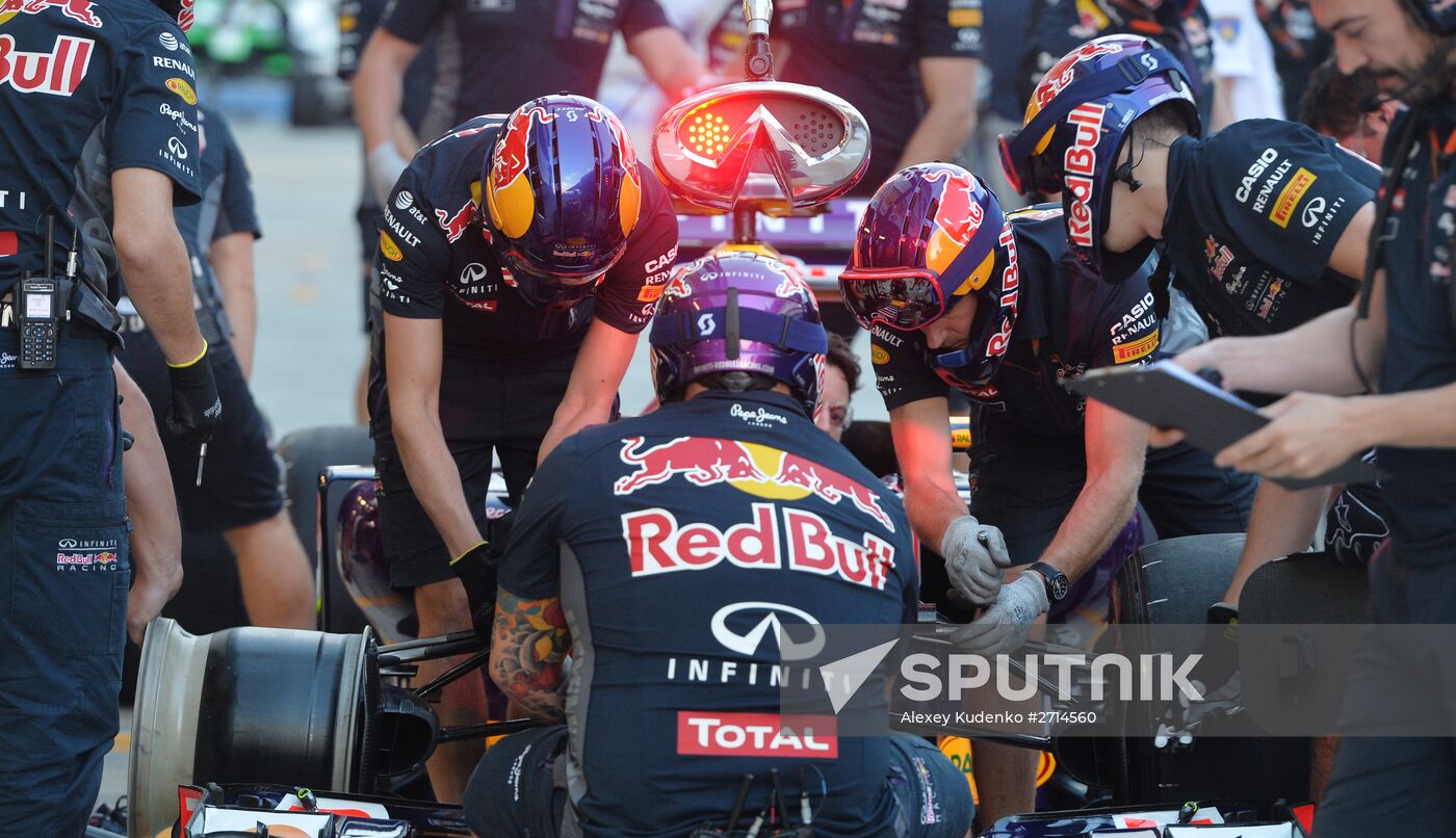 Preparations for Russian stage of Formula One World Championship