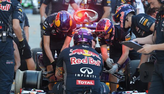 Preparations for Russian stage of Formula One World Championship