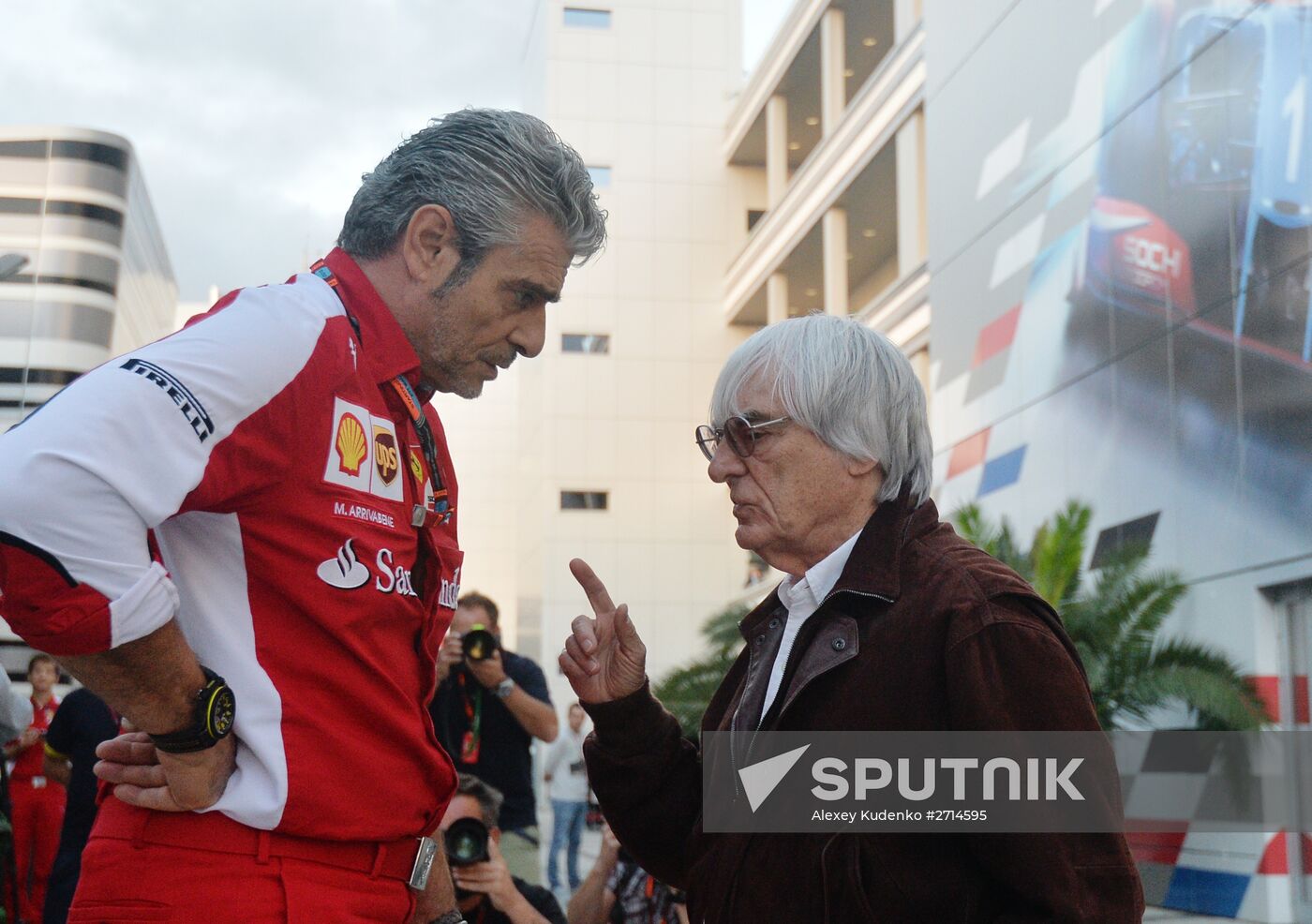 Preparations for Russian stage of Formula One World Championship