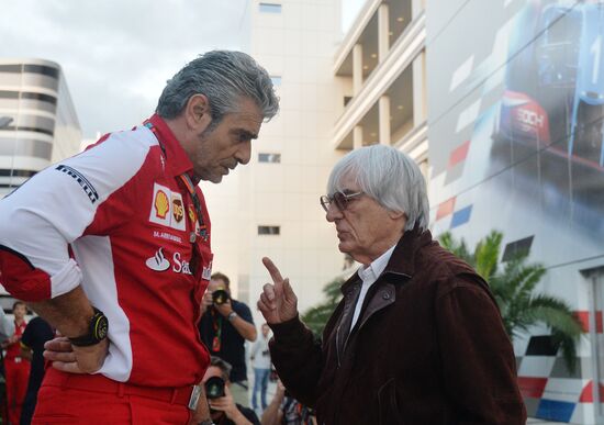 Preparations for Russian stage of Formula One World Championship
