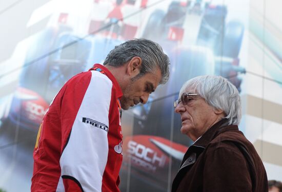 Preparations for Russian stage of Formula One World Championship