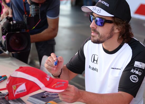 Preparations for Russian stage of Formula One World Championship