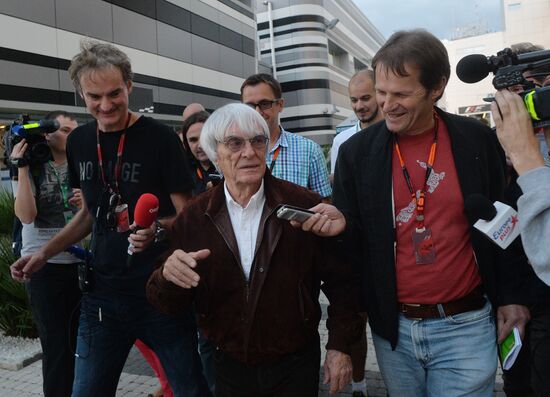 Preparations for Russian stage of Formula One World Championship