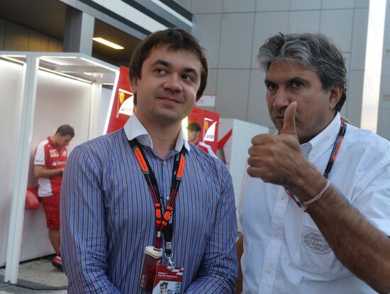 Preparations for Russian stage of Formula One World Championship