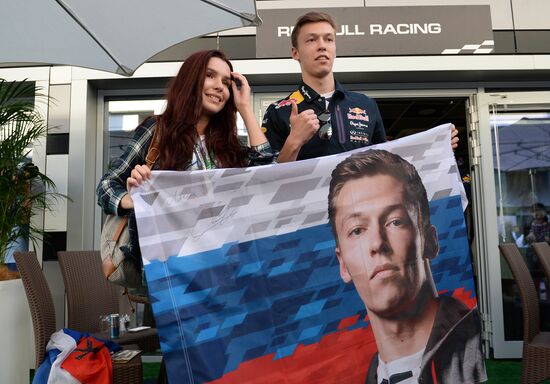 Preparations for Russian stage of Formula One World Championship