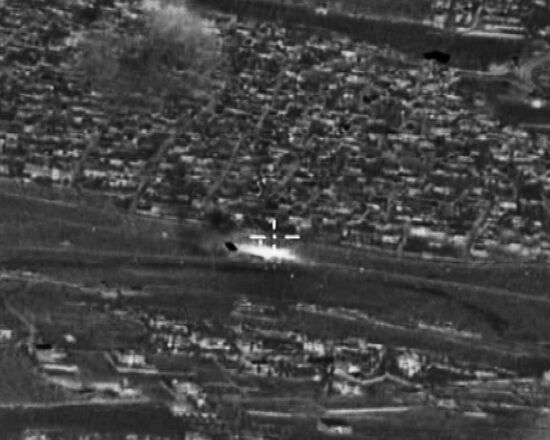 Russian Air Force strikes Islamic State oisitions in Syria
