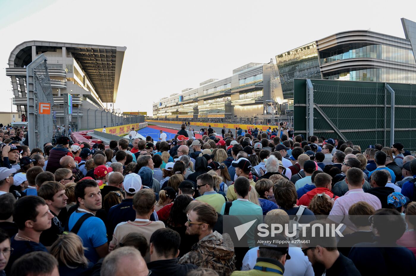 Preparations for Russian stage of Formula One World Championship