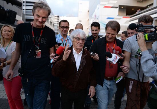 Preparations for Russian stage of Formula One World Championship