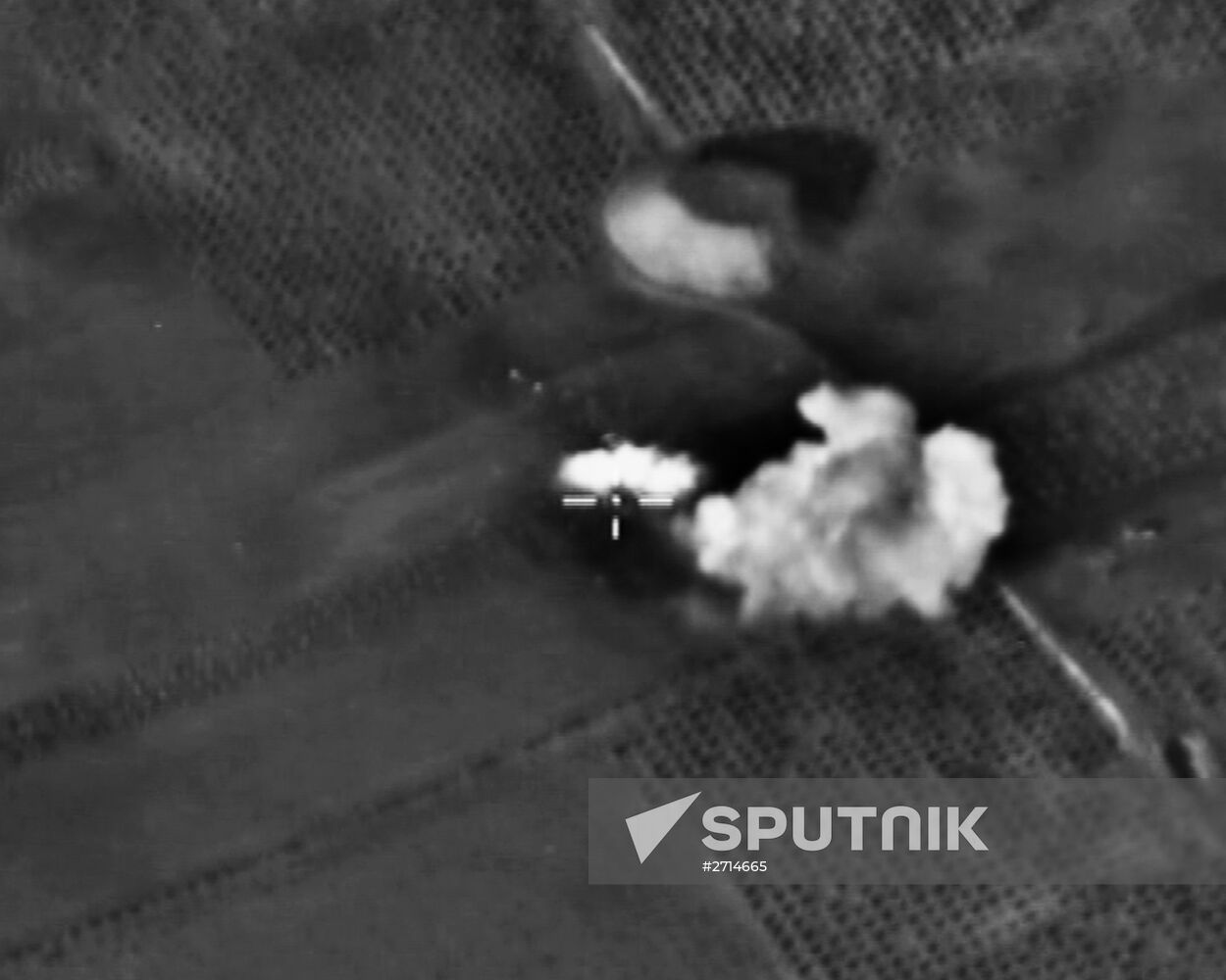Russian Air Force strikes Islamic State oisitions in Syria