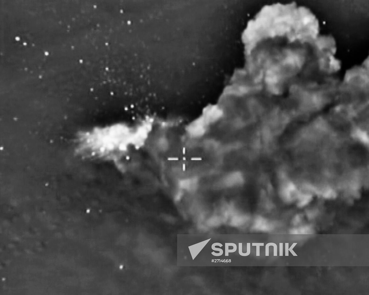 Russian Air Force strikes Islamic State oisitions in Syria