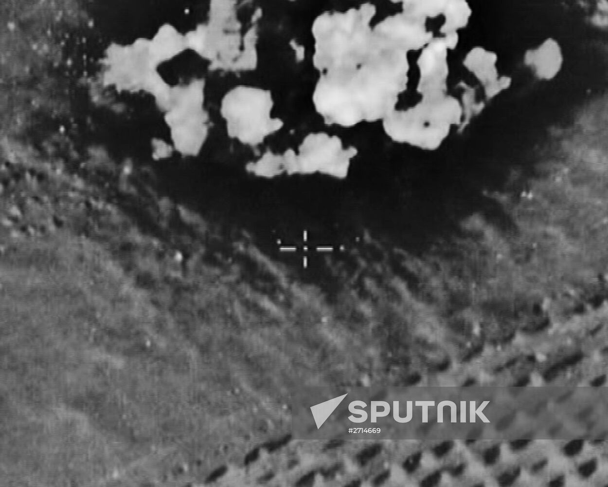 Russian Air Force strikes Islamic State oisitions in Syria