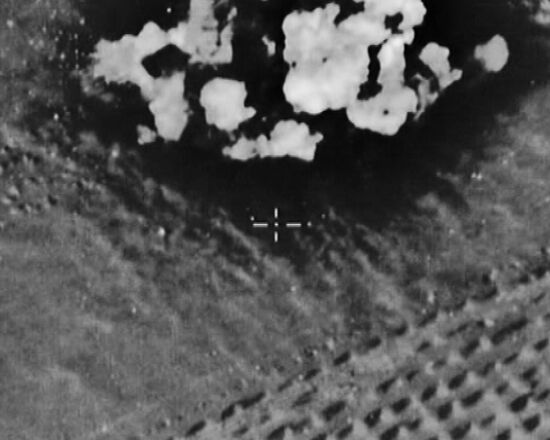 Russian Air Force strikes Islamic State oisitions in Syria
