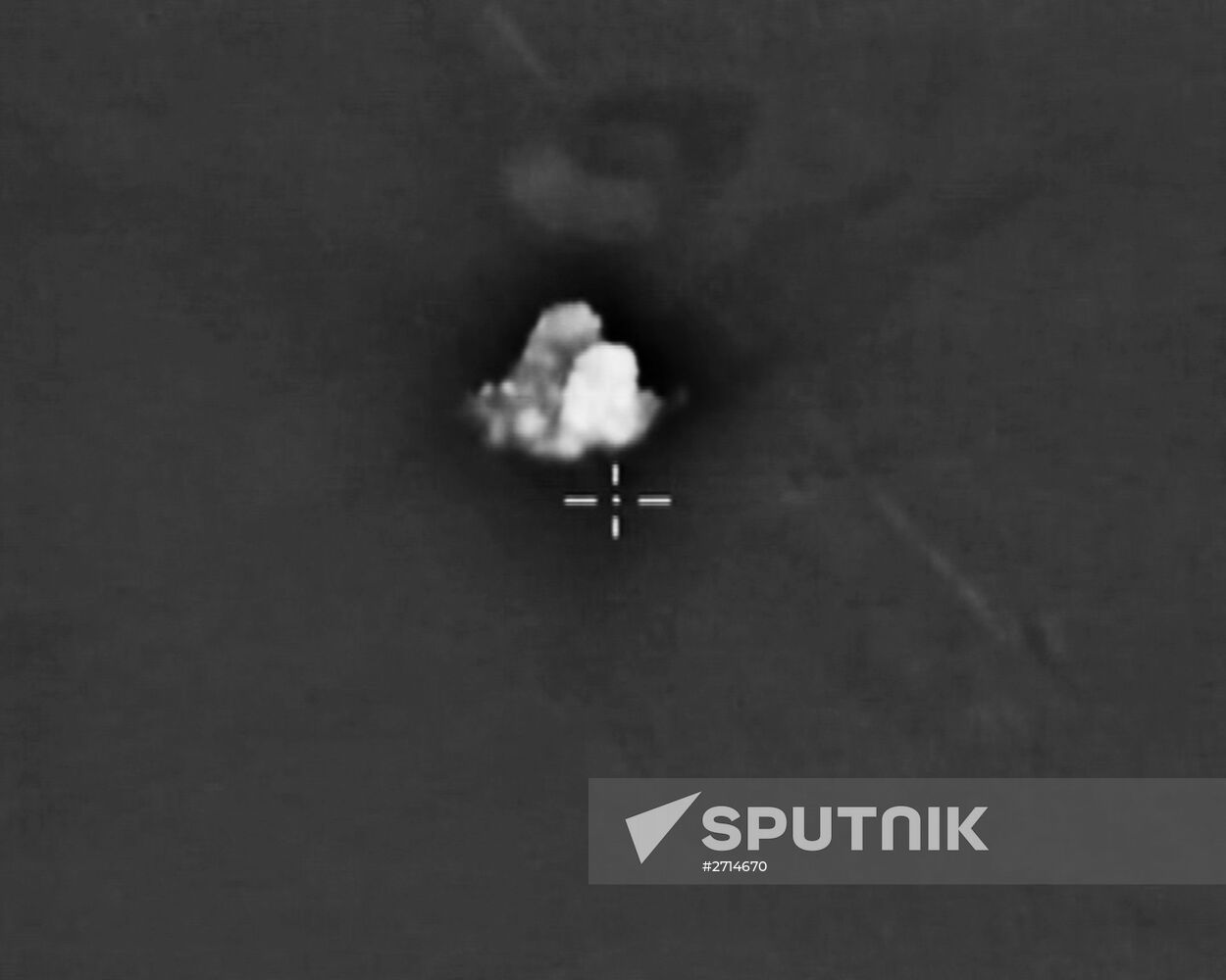 Russian Air Force strikes Islamic State oisitions in Syria