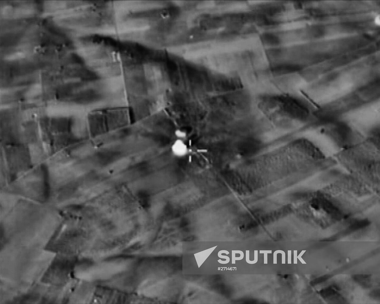 Russian Air Force strikes Islamic State oisitions in Syria