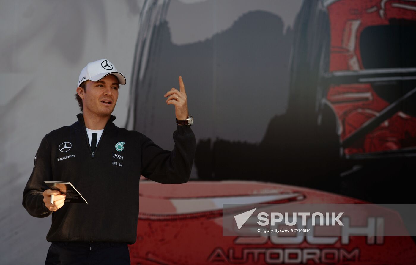 Preparations for Russian stage of Formula One World Championship