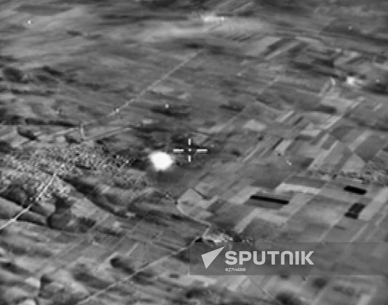 Russian Air Force strikes Islamic State oisitions in Syria