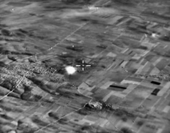 Russian Air Force strikes Islamic State oisitions in Syria