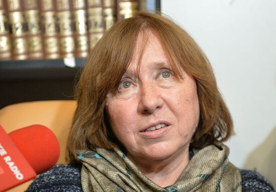 Belarussian author Svetlana Alexievich wins Nobel Prize for Literature