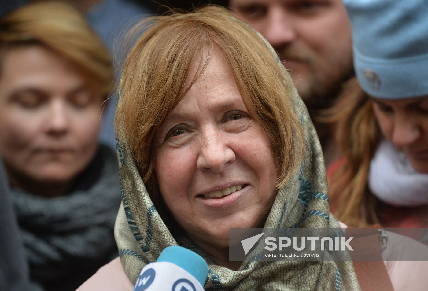 Belarussian author Svetlana Alexievich wins Nobel Prize for Literature