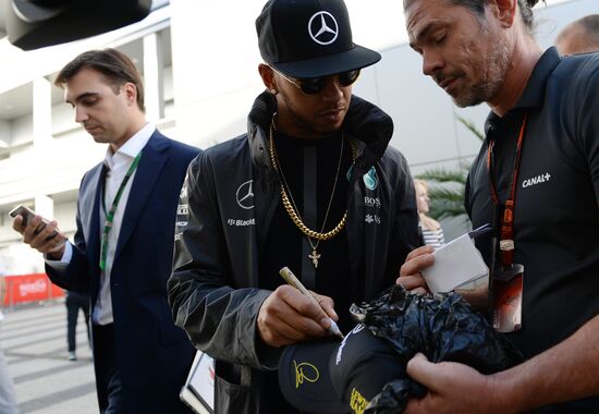 Preparations for Russian stage of Formula One World Championship