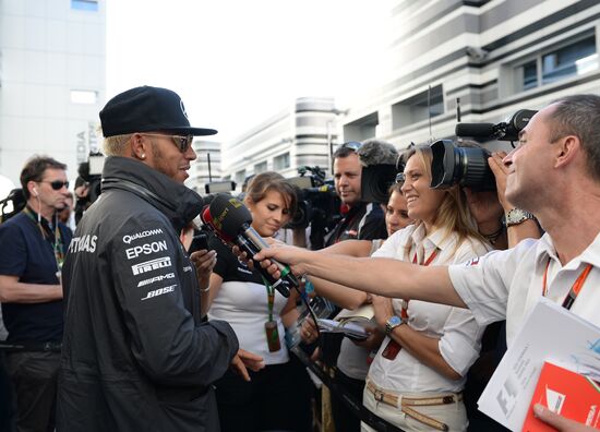 Preparations for Russian stage of Formula One World Championship