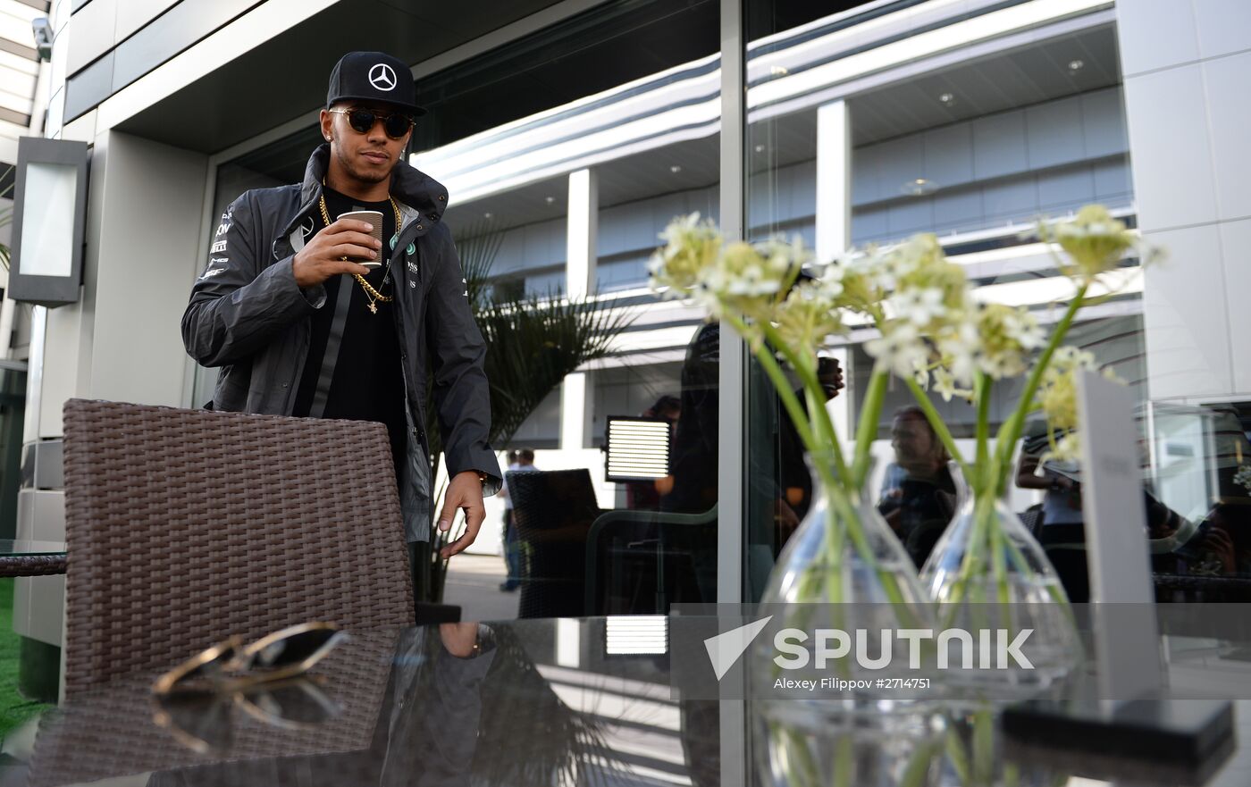 Preparations for Russian stage of Formula One World Championship