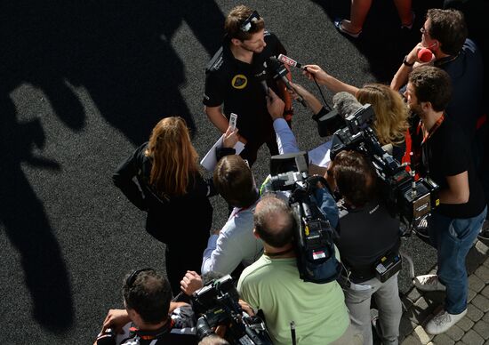 Preparations for Russian stage of Formula One World Championship