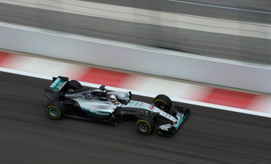 Auto racing. Formula-1. Russian Grand Prix. Free practice