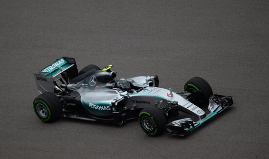 Auto racing. Formula-1. Russian Grand Prix. Free practice