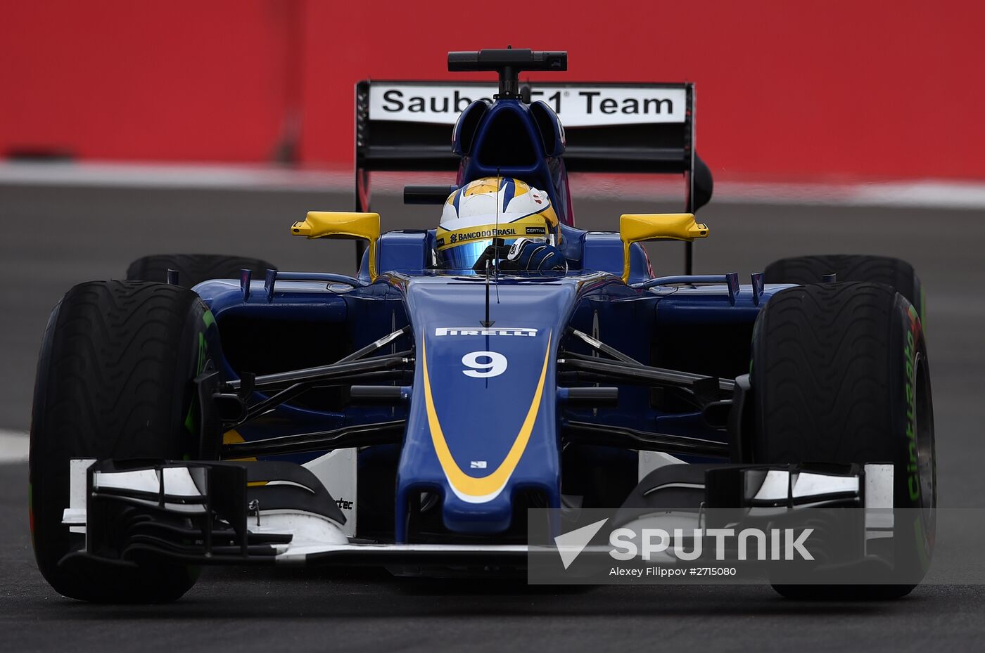Auto racing. Formula-1. Russian Grand Prix. Free practice