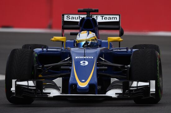Auto racing. Formula-1. Russian Grand Prix. Free practice