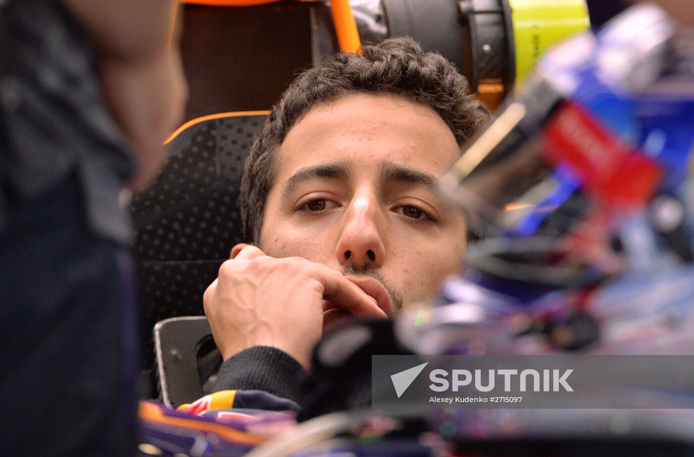 Auto racing. Formula-1. Russian Grand Prix. Free practice