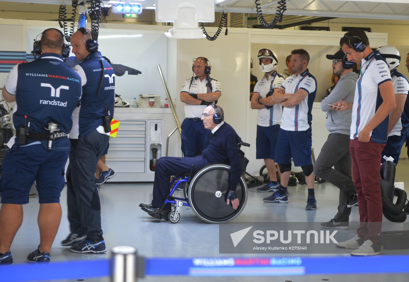 Auto racing. Formula-1. Russian Grand Prix. Free practice